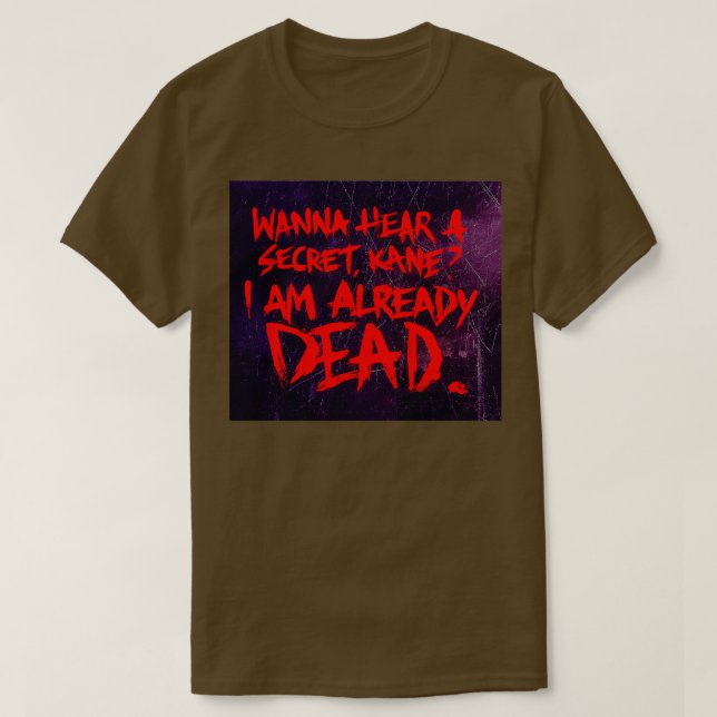 Bray Wyatt wanna hear a secret TShirt (Design Front)