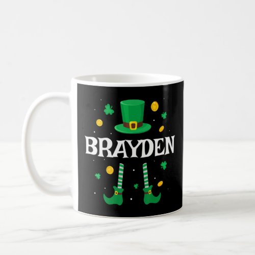 Brayden Saint Patricks Day Leprechaun Costume  Br Coffee Mug