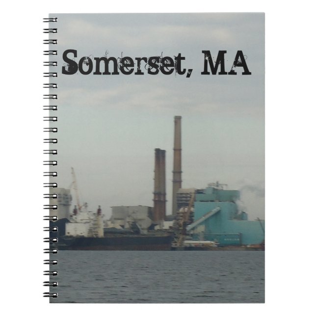 Brayton Point, Somerset, MA Notebook (Front)