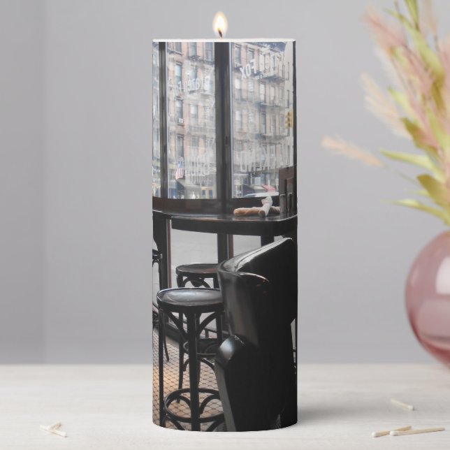 Brazen Fox Giggle Pillar Candle (In Situ)