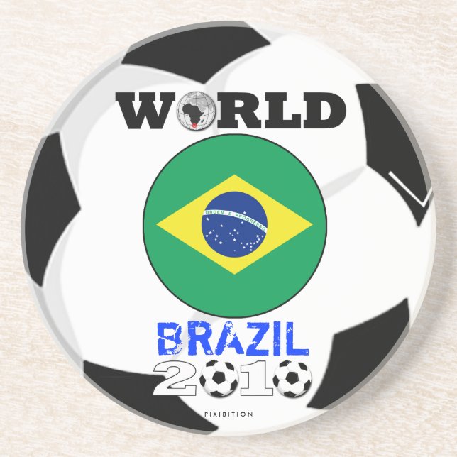 Brazil 2010 World Cup Coaster (Front)