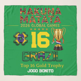 BRAZIL 2026 Global Games: Hakuna Matata | Top 16 Scarf
