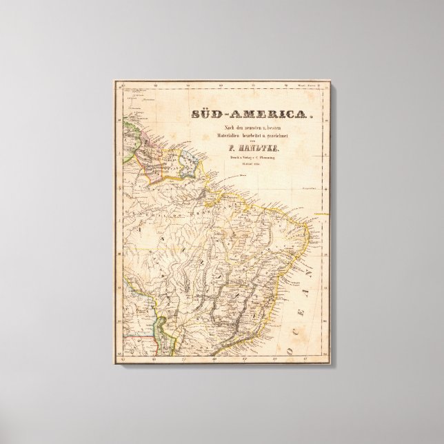 Brazil 5 canvas print (Front)