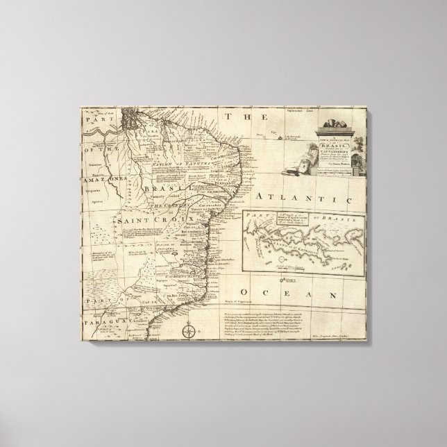 Brazil 7 canvas print (Front)