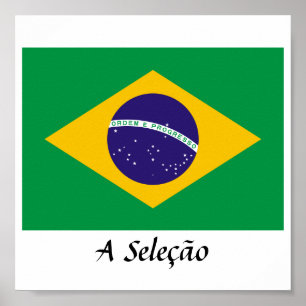 Brazil "A Seleção" Poster