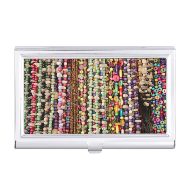 Brazil, Amazon, Manaus. Typical Brazilian Business Card Holder (Front)