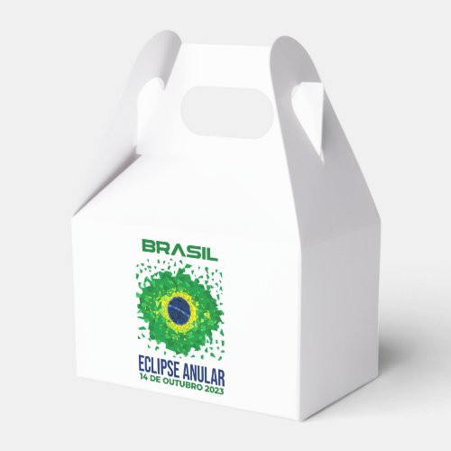Brazil Annular Eclipse Favor Box