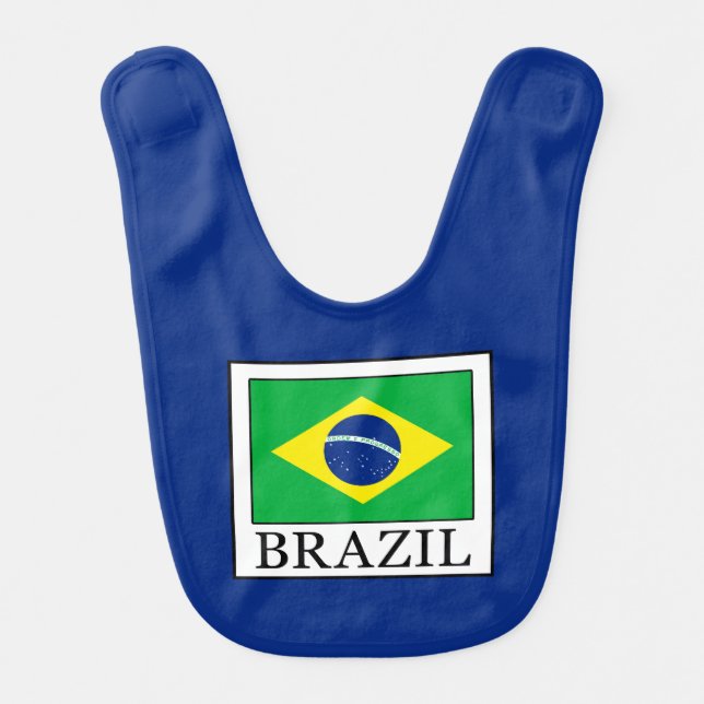 Brazil Baby Bib (Front)