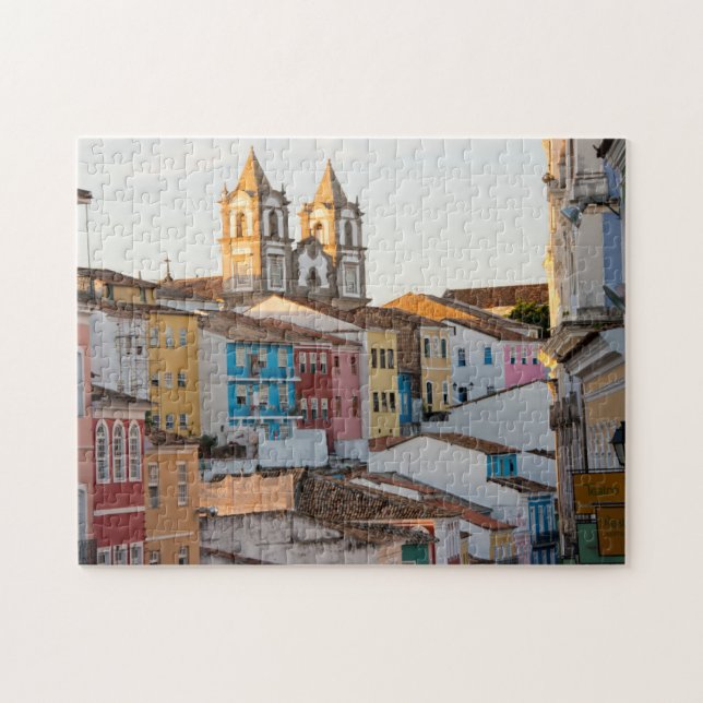 Brazil, Bahia, Salvador, The Oldest City Jigsaw Puzzle (Horizontal)