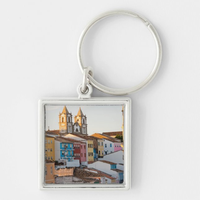 Brazil, Bahia, Salvador, The Oldest City Keychain (Front)