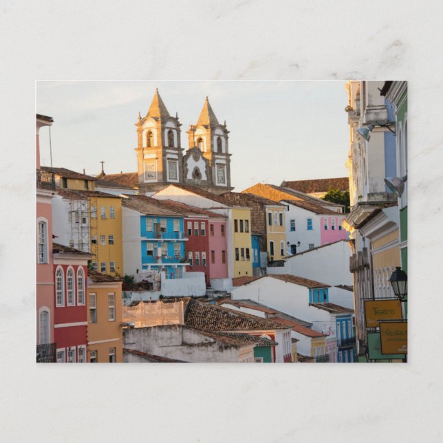 Brazil, Bahia, Salvador, The Oldest City Postcard (Front)