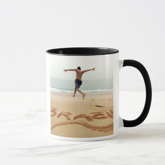BRAZIL. Barechest man wearing a swimming suit Mug (Right)