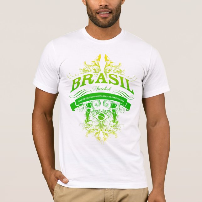 BRAZIL - Brasil Futebol T-Shirt (Front)