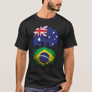 Brazil Brazilian Australian Australia Tree Roots T-Shirt