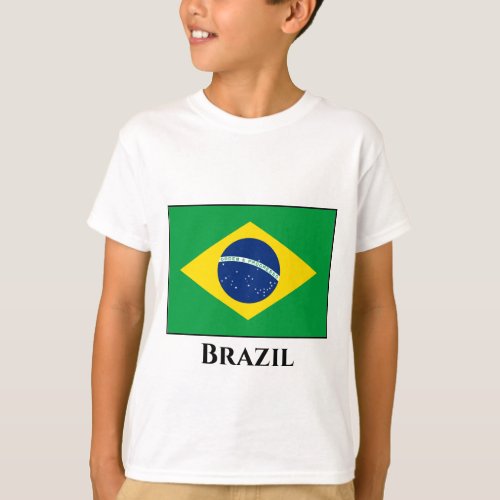 Brazil Brazilian Flag T_Shirt