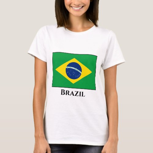 Brazil Brazilian Flag T_Shirt