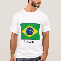 Brazil (Brazilian) Flag T-Shirt