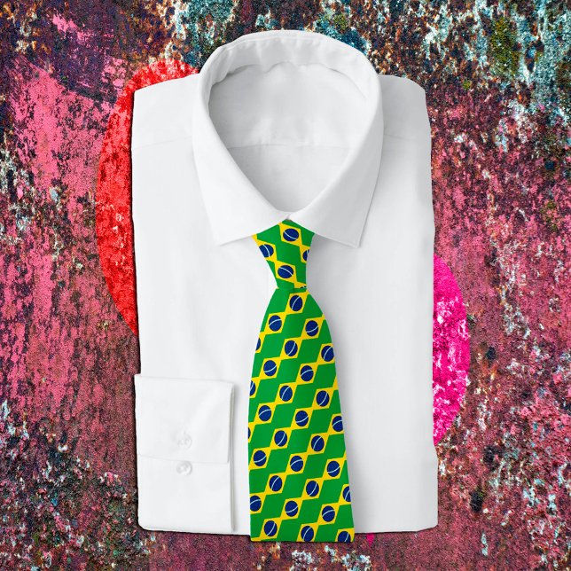 Brazil business Ties, Brazilian Flag fashion Neck Tie (Creator Uploaded)