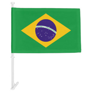 Brazil Car Flag