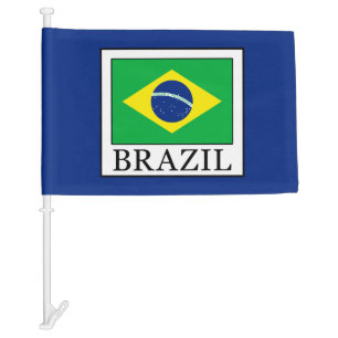 Brazil Car Flag