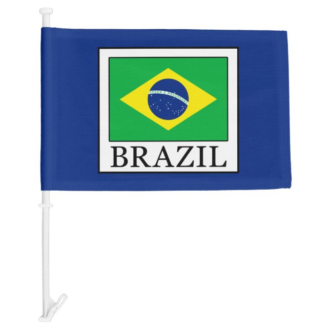 Brazil Car Flag (Front)