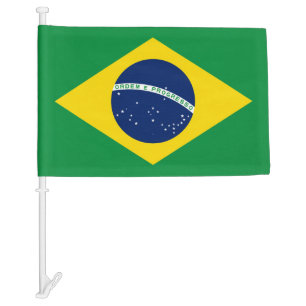 Brazil Car Flag