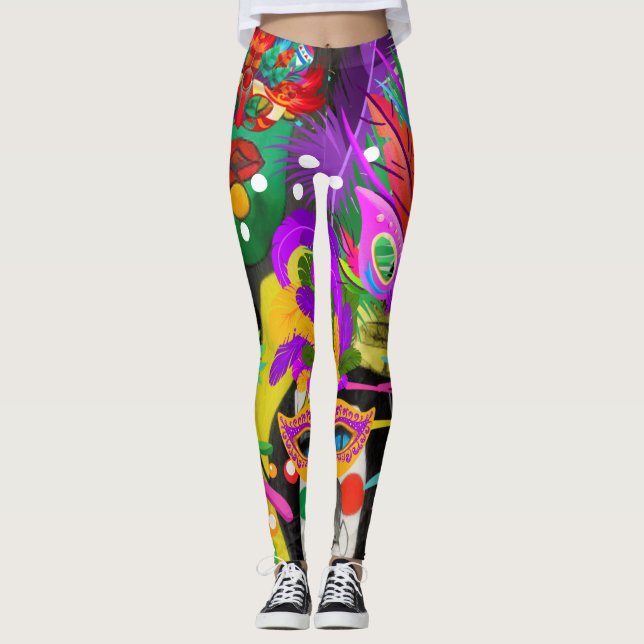Brazil Carnival Leggings (Front)