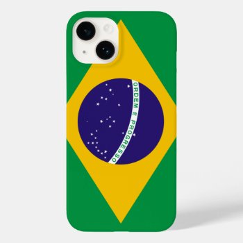 Brazil Case-mate Iphone 14 Case by flagart at Zazzle