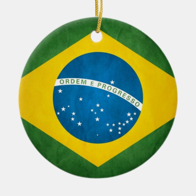 brazil ceramic ornament (Front)
