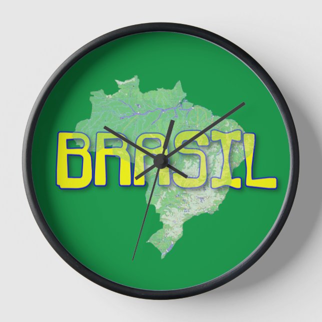 Brazil Clock (Front)