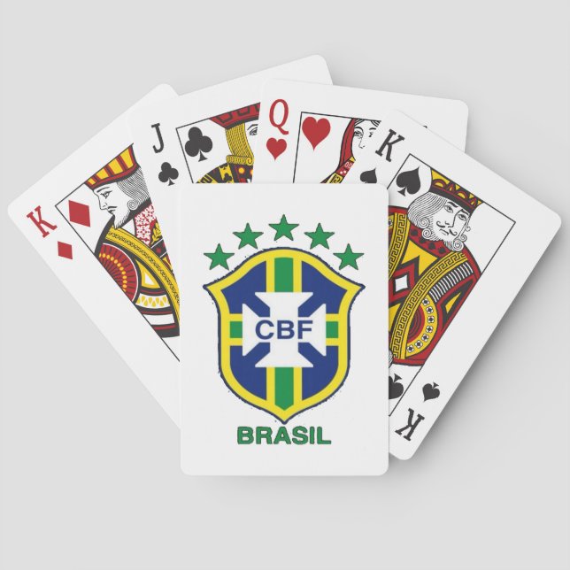 Brazil deck game poker cards (Back)