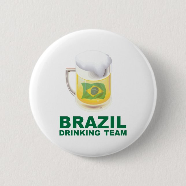Brazil Drinking Team Button (Front)