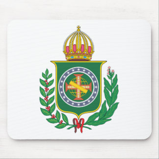 Brazil Empire Coat of Arms Mouse Pad