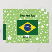 Brazil flag (Front/Back)