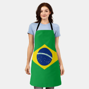 Brazil flag All-Over Print Apron