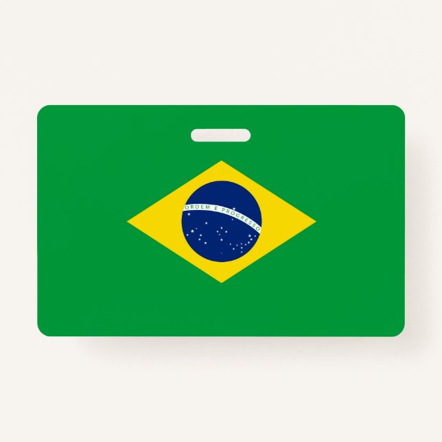 Brazil flag badge (Front)