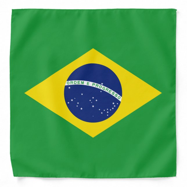 Brazil flag bandana (Front)