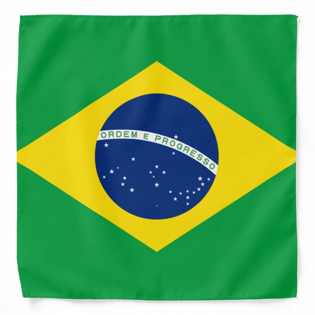 Brazil Flag Bandana (Front)