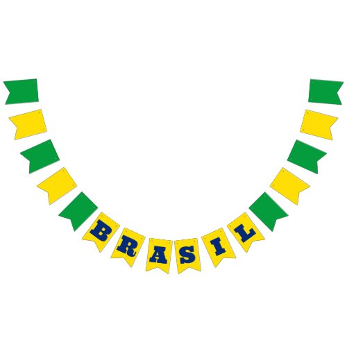 Brazil Flag Banner Verde e Amarelo