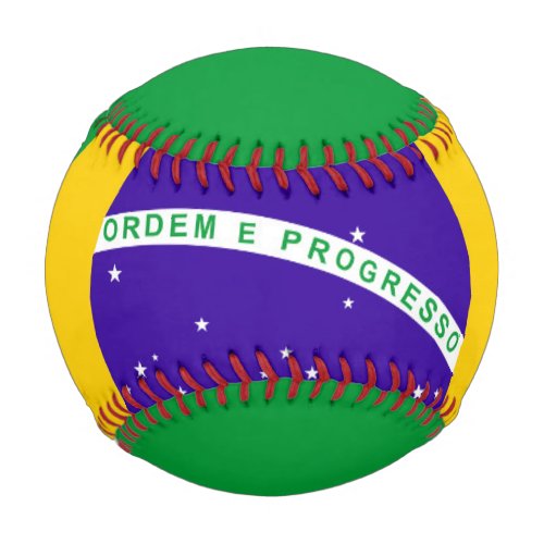 Brazil Flag Baseball