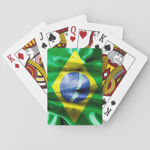 Brazil Flag Bicycle Palaying Cards