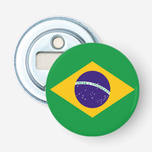 Brazil Flag Bottle Opener