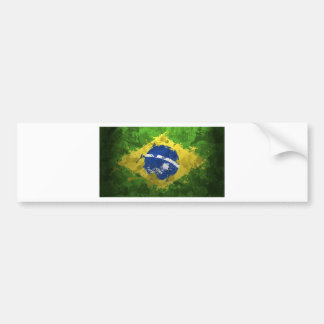 Brazil-Flag- Bumper Sticker