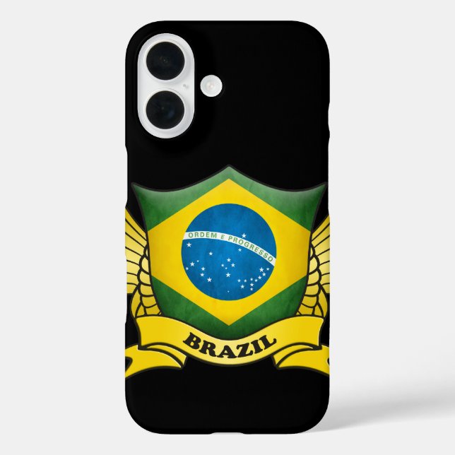Brazil Flag Case-Mate iPhone Case (Back)