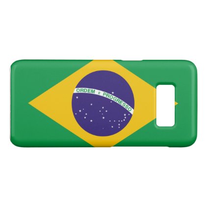 Brazil flag Case-Mate samsung galaxy s8 case