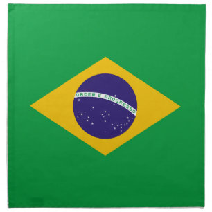 Brazil Flag Cloth Napkin