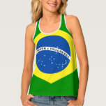 Brazil Flag Design Tank Top at Zazzle