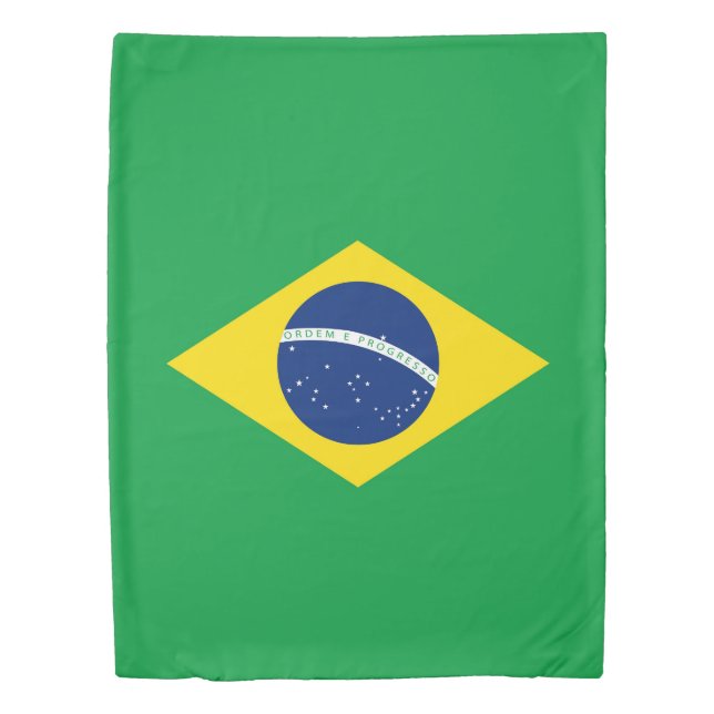 Brazil flag duvet cover (Front)