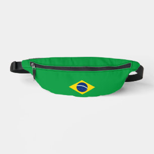 Brazil flag fanny pack