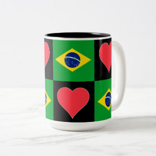  Brasil Brazil Brazilian Flag Verde e Amarela Zip